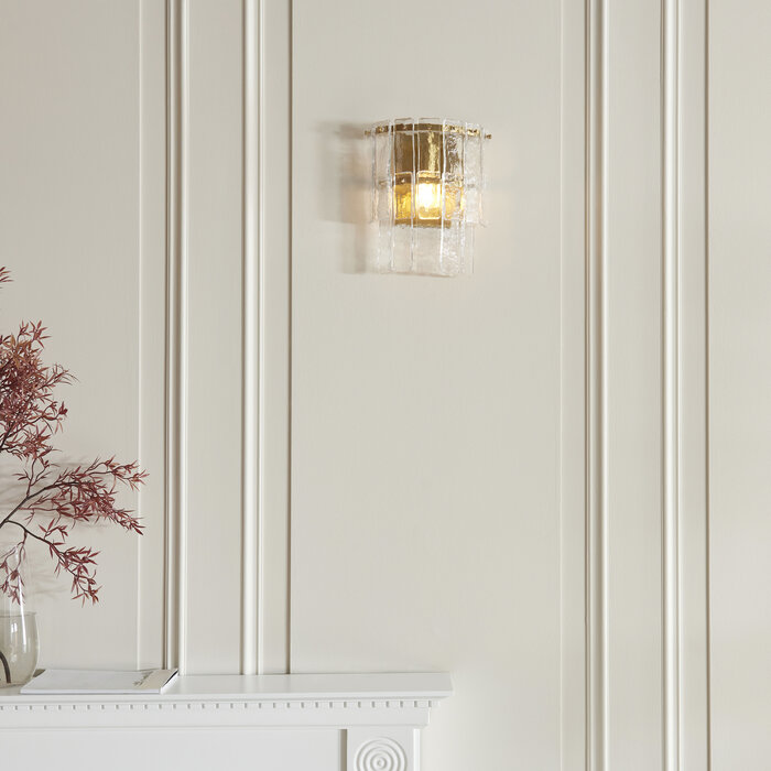Liora - Vintage Venetian Style Glass Wall Light