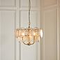 Tavira - Champagne Glass Modern Chandelier - 3 Light - Small