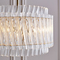 Nilo - Timeless Small Glass Chandelier -  Brushed Aged Brass - 3 Light