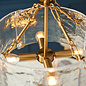 Kelly - Small Organic Handmade Glass Chandelier - 4 Light