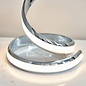 Arya - Spiral LED Table Lamp - Polished Chrome