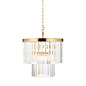 Lumara - Art Deco Crystal Chandelier - Medium