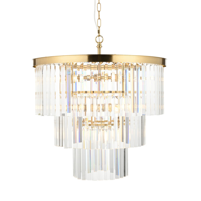 Lumara - Art Deco Crystal Chandelier - Large