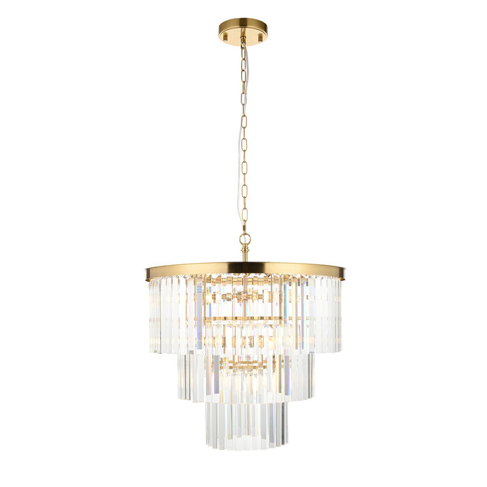 Lumara - Art Deco Crystal Chandelier - Large