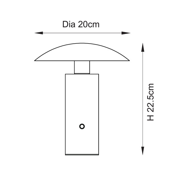 Porto - Rechargeable Table Lamp