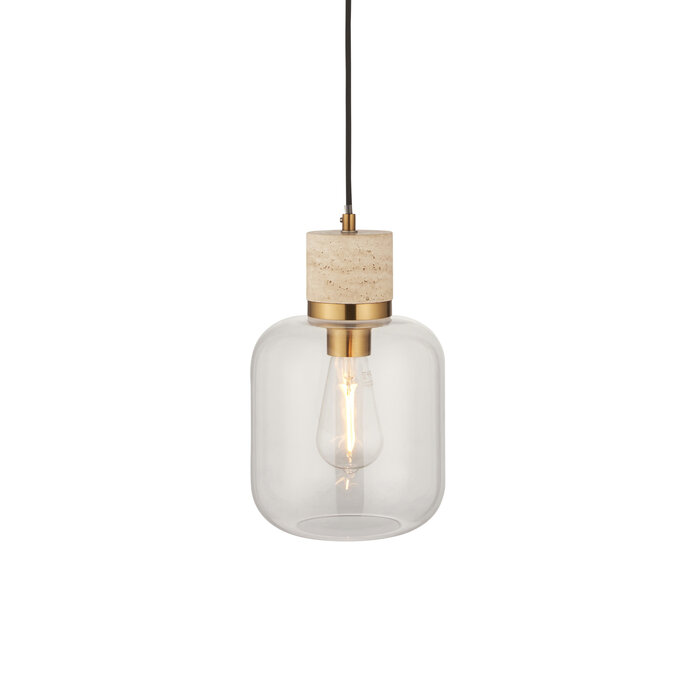 Travis - Glass Pendant Light