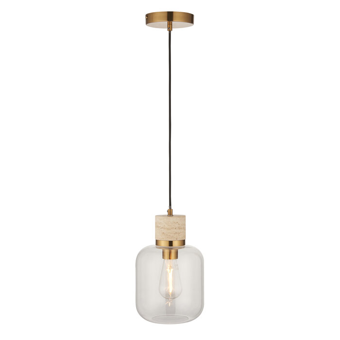 Travis - Glass Pendant Light