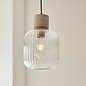 Travis - Pendant Light Fixtures Glass - Ribbed