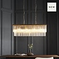 Lumara - Art Deco Crystal Chandelier - Linear