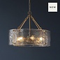Kelly - Organic Handmade Glass Chandelier - 6 Light