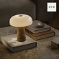 Glossy - Marble Table Lamp - Beige