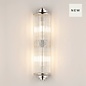 Tai - Two Light Wall Light with Glass Rods - Polished Nickel