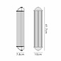 Tai - Two Light Wall Light with Glass Rods - Polished Nickel