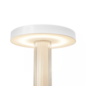 Luma - Rechargeable Cordless Table Lamp - White & Glass