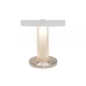 Luma - Rechargeable Cordless Table Lamp - White & Glass