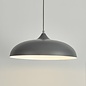 Kayleb - Graphite Grey Dome Pendant Light