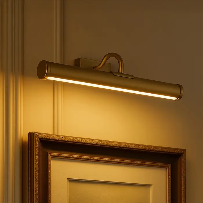 Muse - Rechargeable Picture Light - Small - Gold