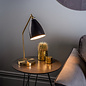 Ollie - Home Office Studio Reading Lamp - Black & Antique Brass