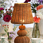Hasfield - Rechargeable Table Lamp - Natural Rattan with Shade - LED - Laura Ashley