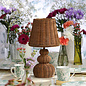 Hasfield - Rechargeable Table Lamp - Natural Rattan with Shade - LED - Laura Ashley