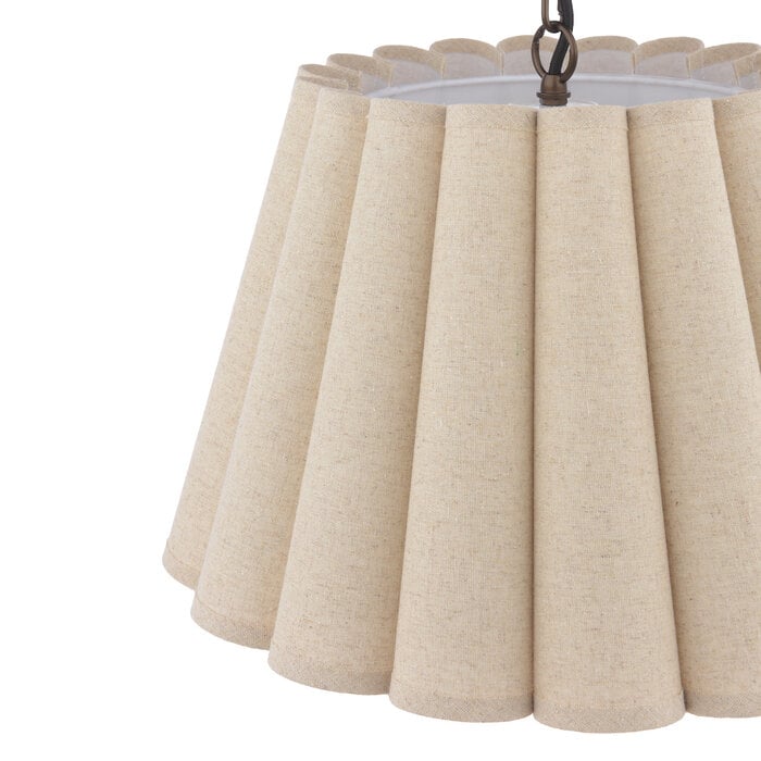 Holwell - 2 Light Pendant Ceiling Light with Shade - Antique Bronze - Laura