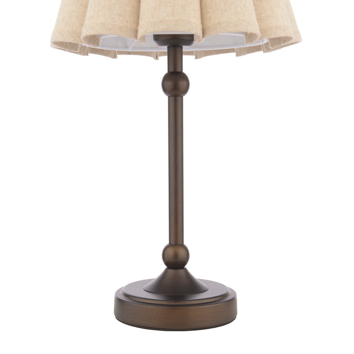 Holwell - Table Lamp With Shade - Antique Bronze - Laura Ashley
