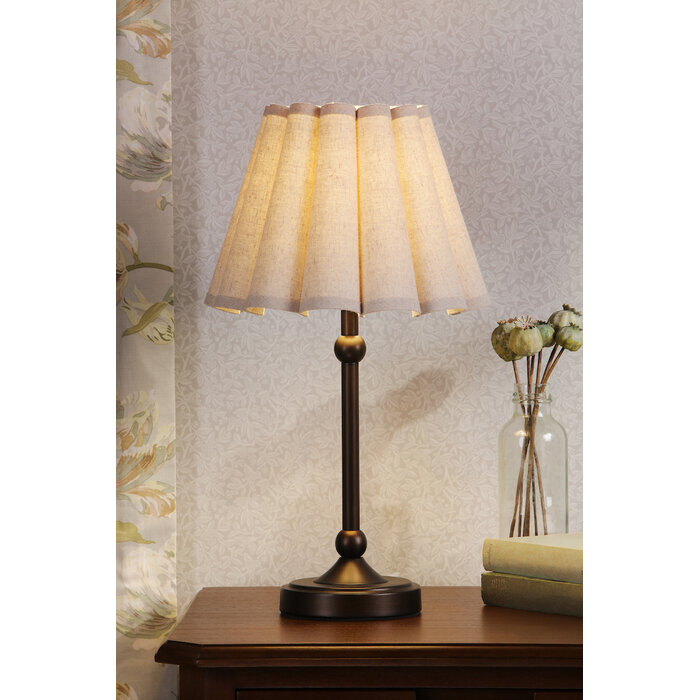 Holwell - Table Lamp With Shade - Antique Bronze - Laura Ashley