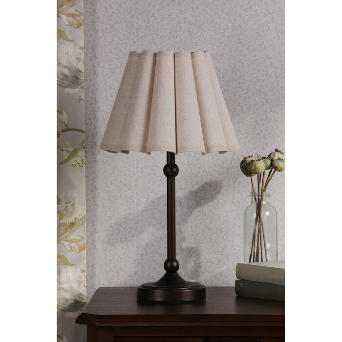 Holwell - Table Lamp With Shade - Antique Bronze - Laura Ashley