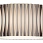 Netra 3 Light Flush Ceiling Light - Satin Bronze and Ivory