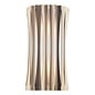 Netra - 2 Light Wall Light - Satin Bronze and Ivory