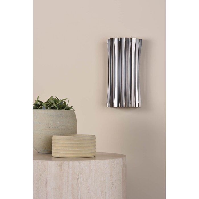 Netra - 2 Light Wall Light - Satin Bronze and Ivory