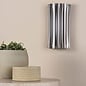 Netra - 2 Light Wall Light - Satin Bronze and Ivory