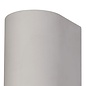 Ashton - Minimalist Curved White Plaster Up & Down Wall Light