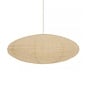 Ville - Large Scandi Fabric Shade - Natural Linen