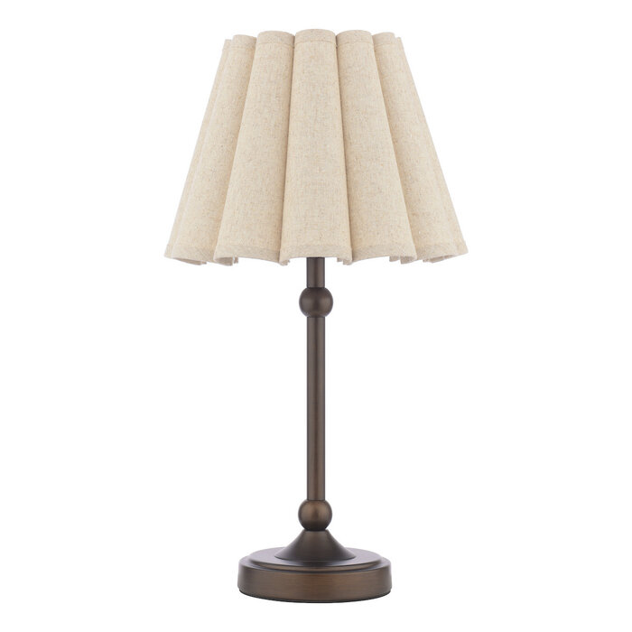Holwell - Table Lamp With Shade - Antique Bronze - Laura Ashley