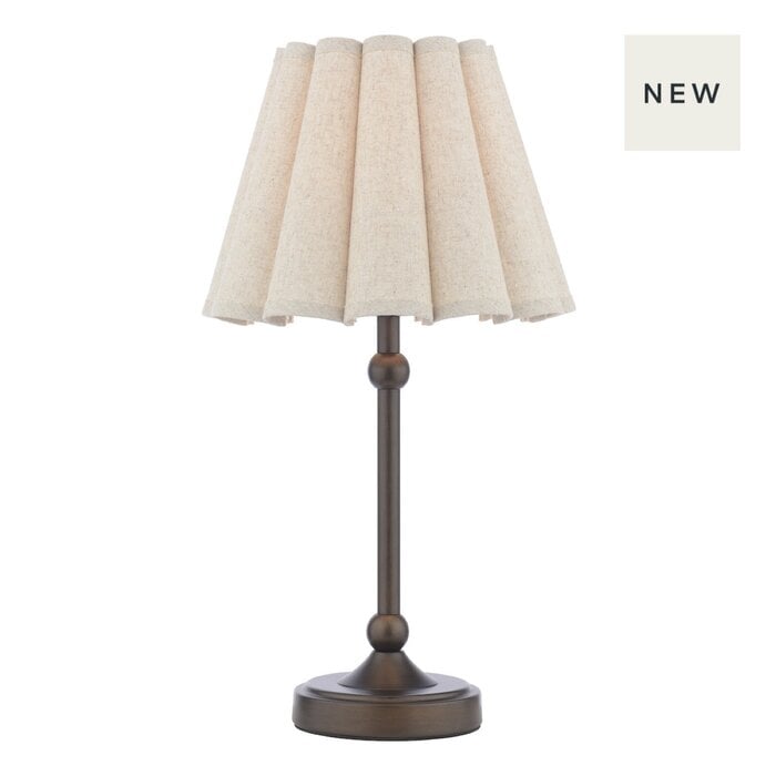 Holwell - Table Lamp With Shade - Antique Bronze - Laura Ashley
