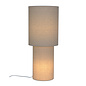 Mid Century Floor Lamp - Solomon 60 Floor Lamp -  Beige