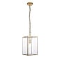 Alvo grand pendant -  brass and glass