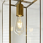 Alvo pendant - brass  and glass