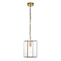 Alvo pendant - brass  and glass