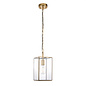 Alvo pendant - brass  and glass