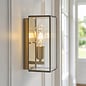 Alvo wall light - brass  and glass
