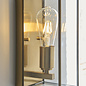 Alvo wall light - brass  and glass