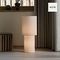Mid Century Floor Lamp - Solomon 60 Floor Lamp -  Beige