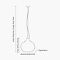 Rita - Rattan Teardrop Pendant