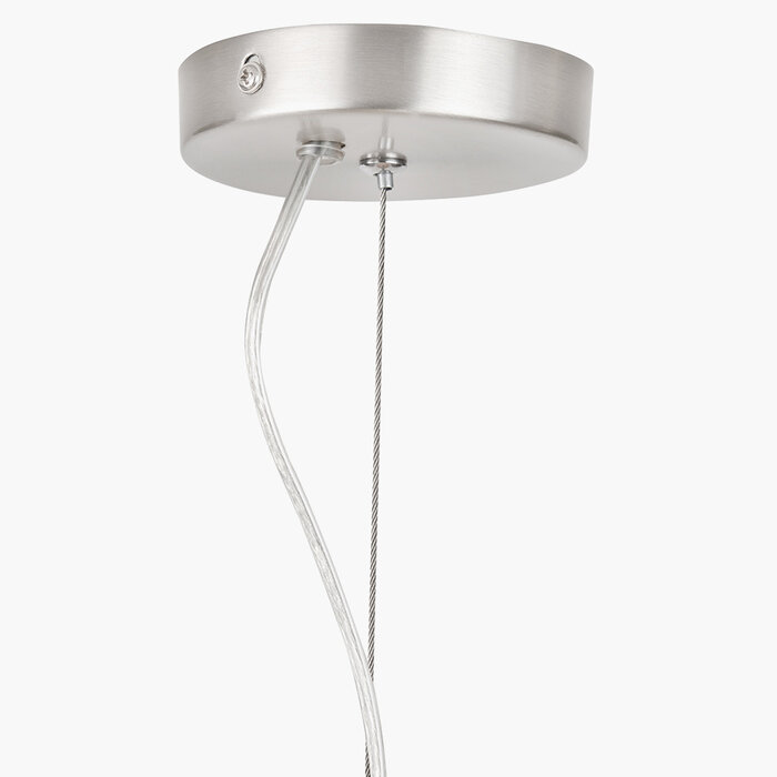 Rita - Rattan Teardrop Pendant