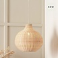 Rita - Rattan Teardrop Pendant