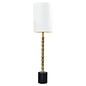 Artemis Table Lamp - Brass and Black with Opal Shade