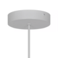 Aviana — Pleated Opal Glass Pendant Light — White — 30cm