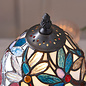 Lorette — Tiffany Style Mini Table Lamp — Stained Glass — 15cm